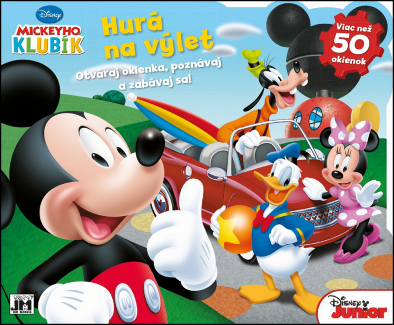 Mickeyho klubík: Hurá na výlet (Otváraj okienka, poznávaj a zabávaj sa!) - kniha z kategorie Naučné knihy