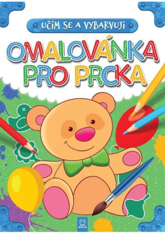Omalovánka pro prcka - Učím se a vybarvuji Aksjomat s.r.o.