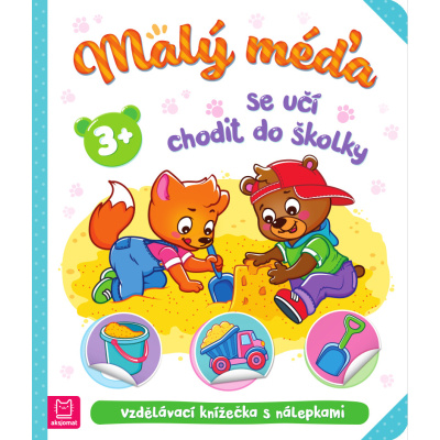 Malý méďa se učí chodit do školky Aksjomat s.r.o.