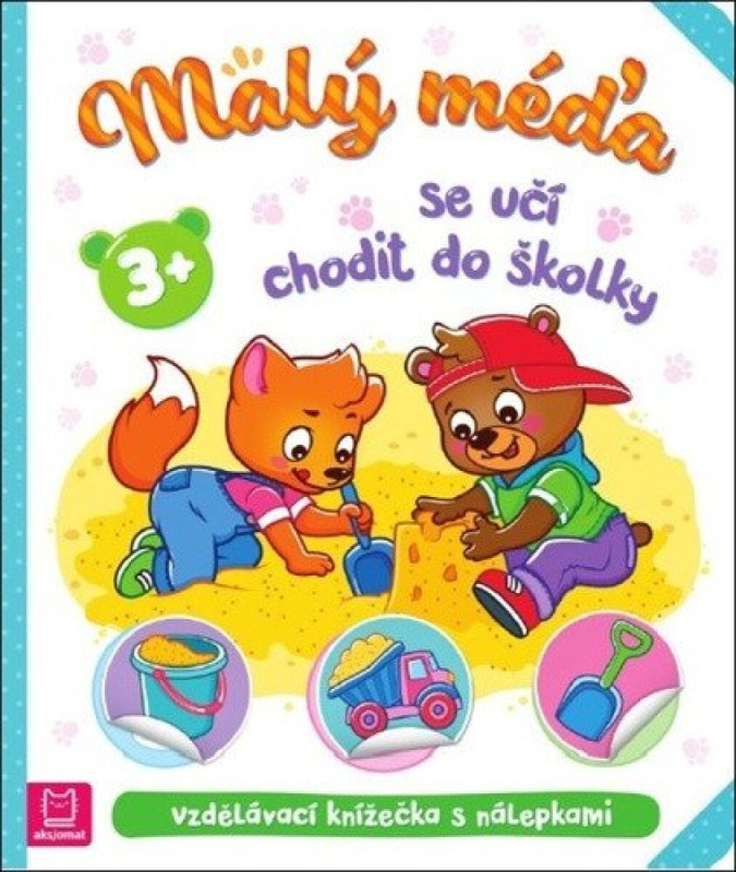 Malý méďa se učí chodit do školky Aksjomat s.r.o.