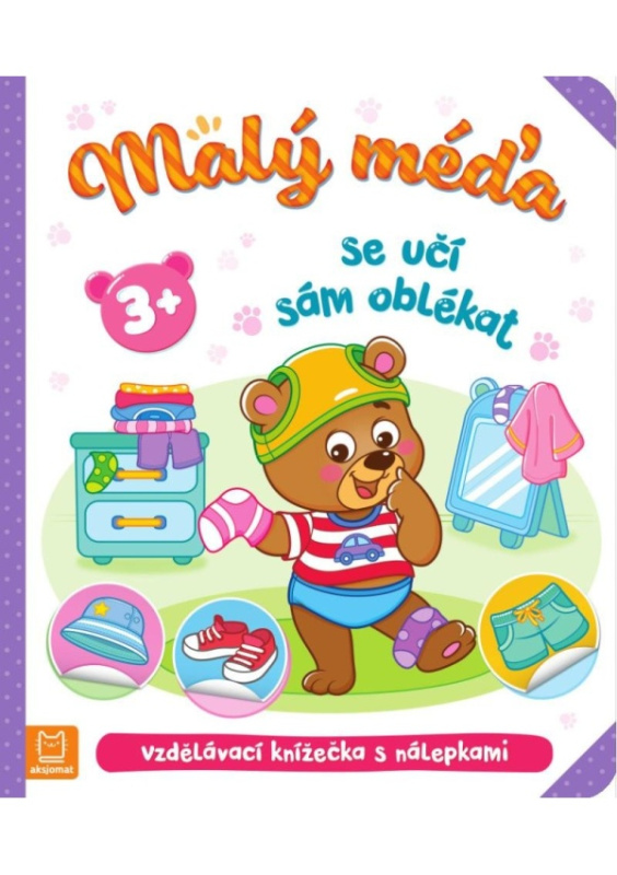 Malý méďa se učí sám oblékat Aksjomat s.r.o.