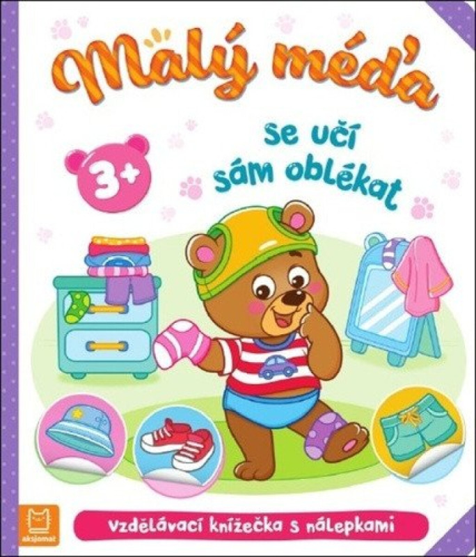 Malý méďa se učí sám oblékat Aksjomat s.r.o.