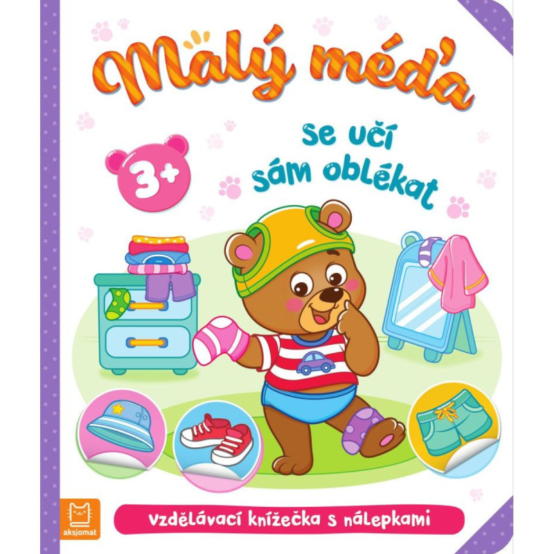 Malý méďa se učí sám oblékat Aksjomat s.r.o.