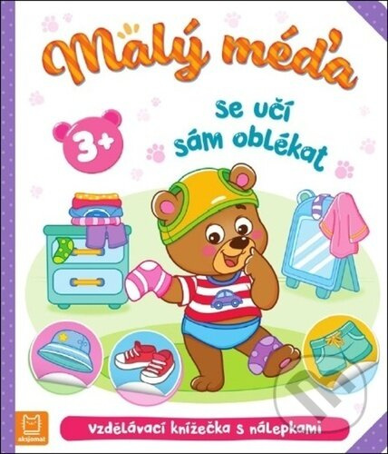 Malý méďa se učí sám oblékat Aksjomat s.r.o.