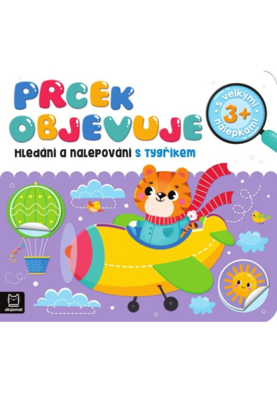 Prcek objevuje - Hledání a nalepování s tygříkem Aksjomat s.r.o.