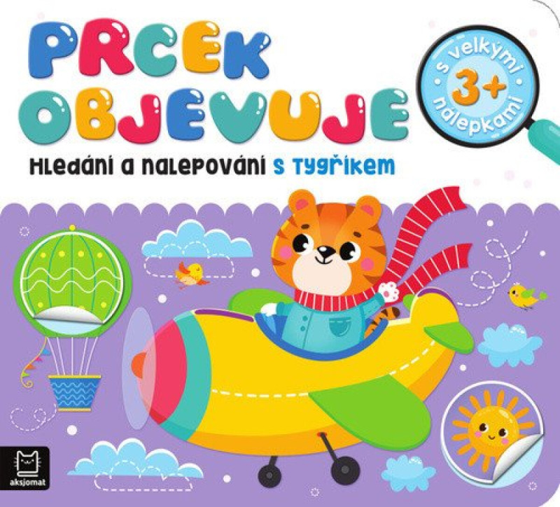 Prcek objevuje - Hledání a nalepování s tygříkem Aksjomat s.r.o.