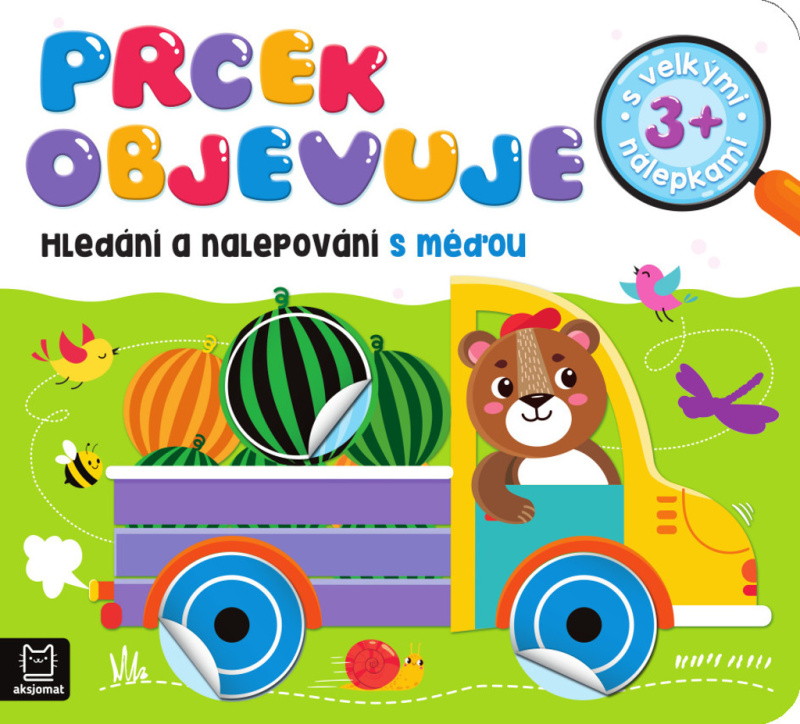 Prcek objevuje - Hledání a nalepování s méďou Aksjomat s.r.o.