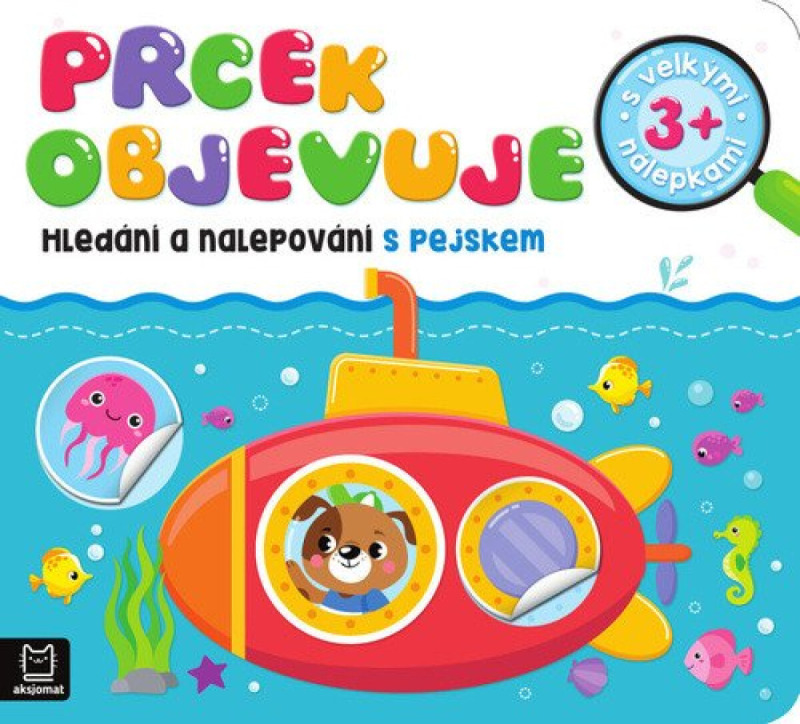 Prcek objevuje - Hledání a nalepování s pejskem Aksjomat s.r.o.