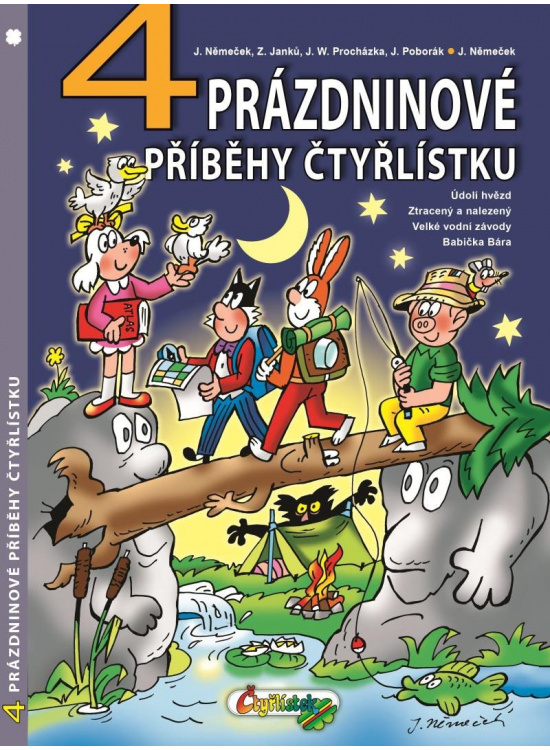 4 prázdninové příběhy Čtyřlístku Čtyřlístek, spol. s r.o.