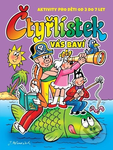 Čtyřlístek vás baví (Aktivity pro děti od 3 do 7 let) - kniha z kategorie Úkoly pro děti