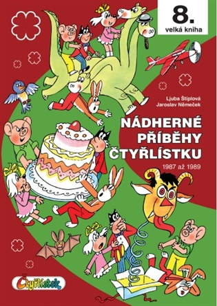 Nádherné příběhy Čtyřlístku - 8. velká kniha (1987 až 1989) - kniha z kategorie Komiksy