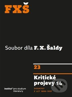 Kritické projevy 14 - F. X. Šalda