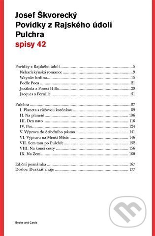 Povídky z Rajského údolí. Pulchra - Josef Škvorecký