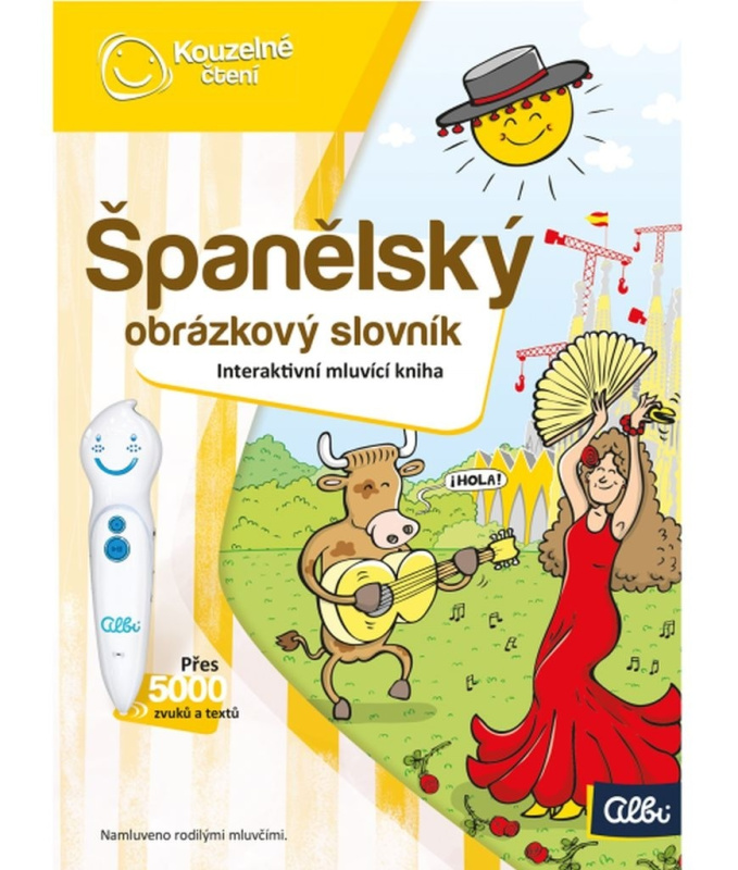 Kouzelné čtení - Španělský obr. slovník