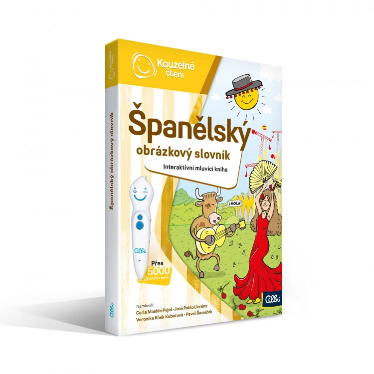 Kouzelné čtení - Španělský obr. slovník