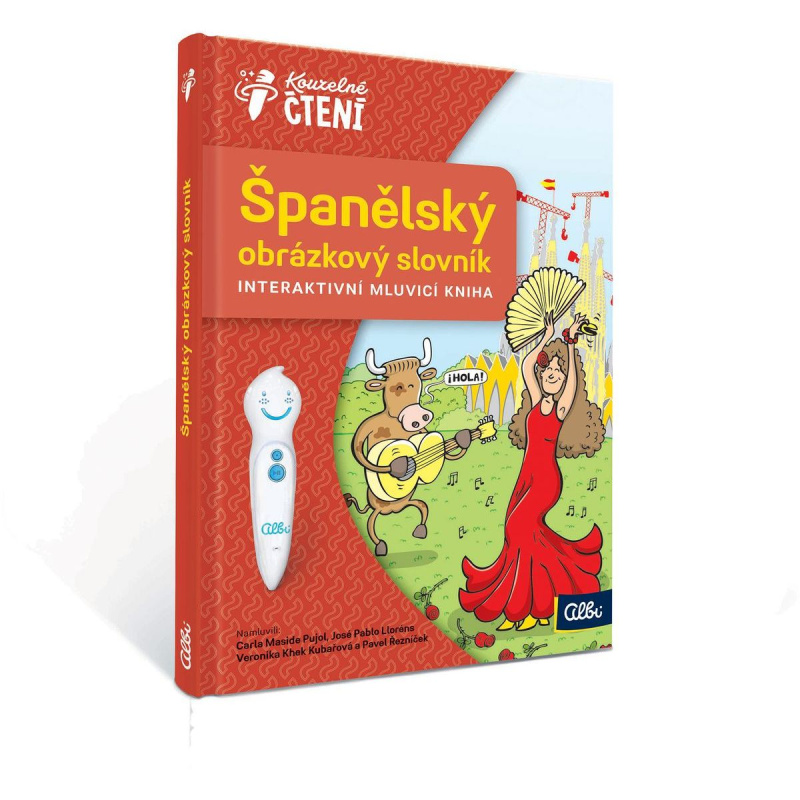 Kouzelné čtení - Španělský obr. slovník