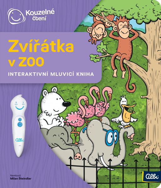 Albi Kouzelné čtení Kniha Zvířátka v ZOO