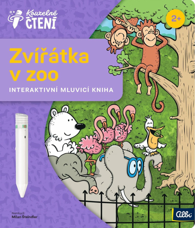 Albi Kouzelné čtení Kniha Zvířátka v ZOO