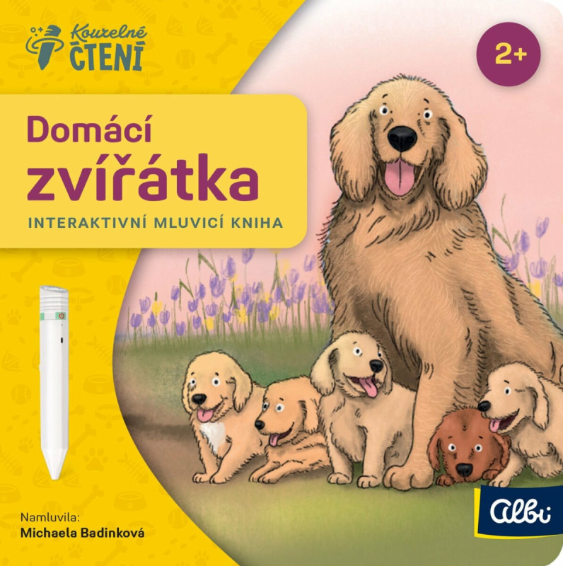 Kouzelné čtení - Domácí zvířátka minikniha
