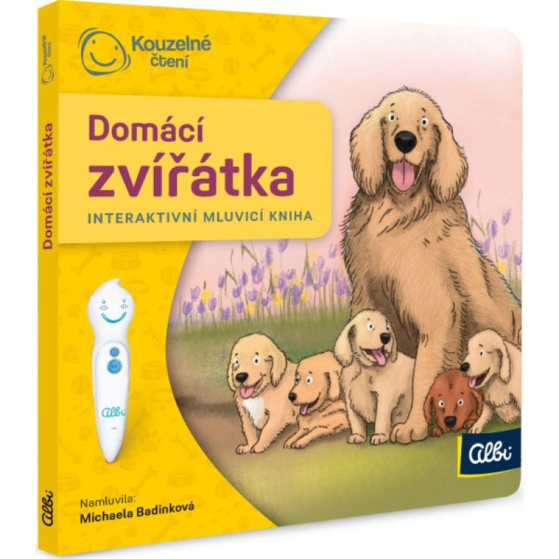 Kouzelné čtení - Domácí zvířátka minikniha