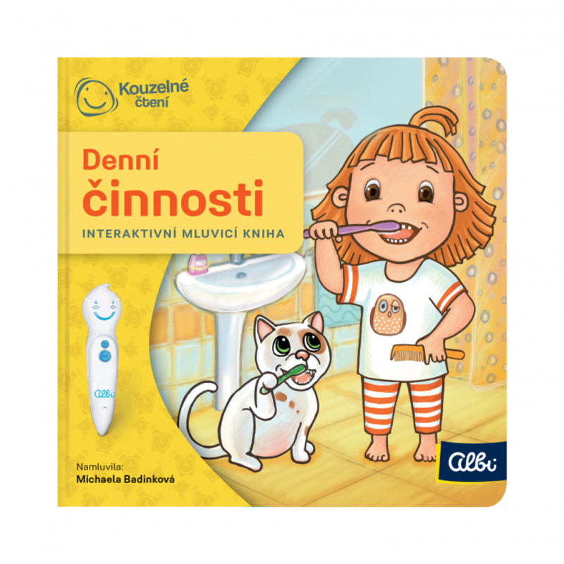 Kouzelné Čtení Minikniha pro nejmenší  - Denní činnosti