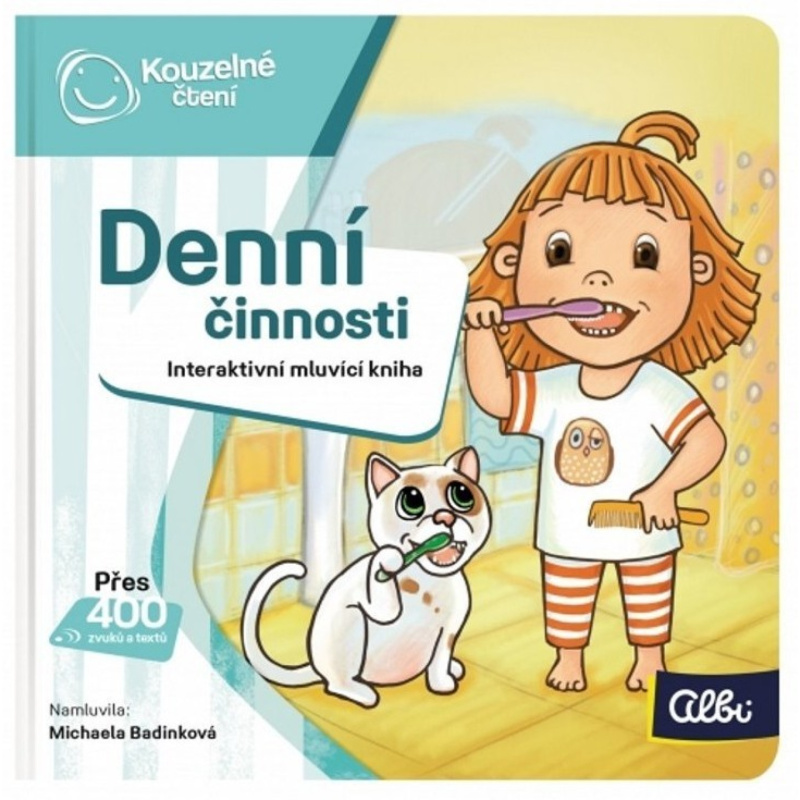 Kouzelné Čtení Minikniha pro nejmenší  - Denní činnosti