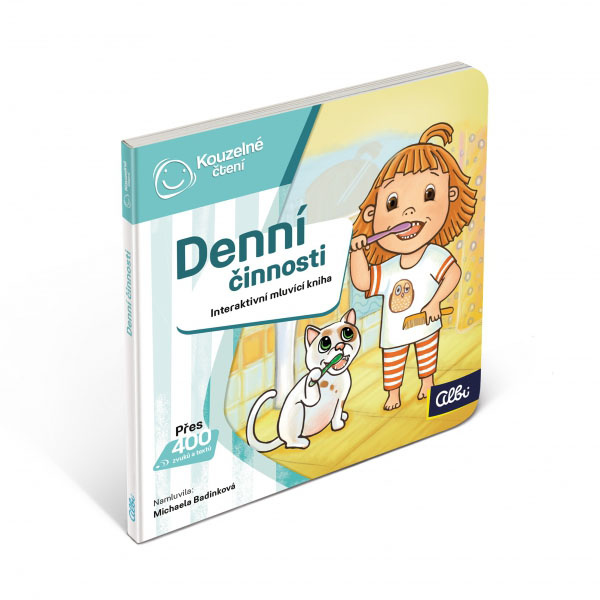 Kouzelné Čtení Minikniha pro nejmenší  - Denní činnosti
