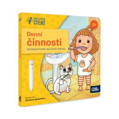 Kouzelné Čtení Minikniha pro nejmenší  - Denní činnosti