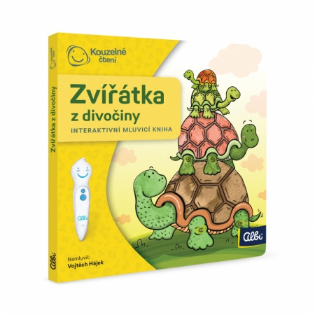 Kouzelné čtení - Zvířátka z divočiny minikniha