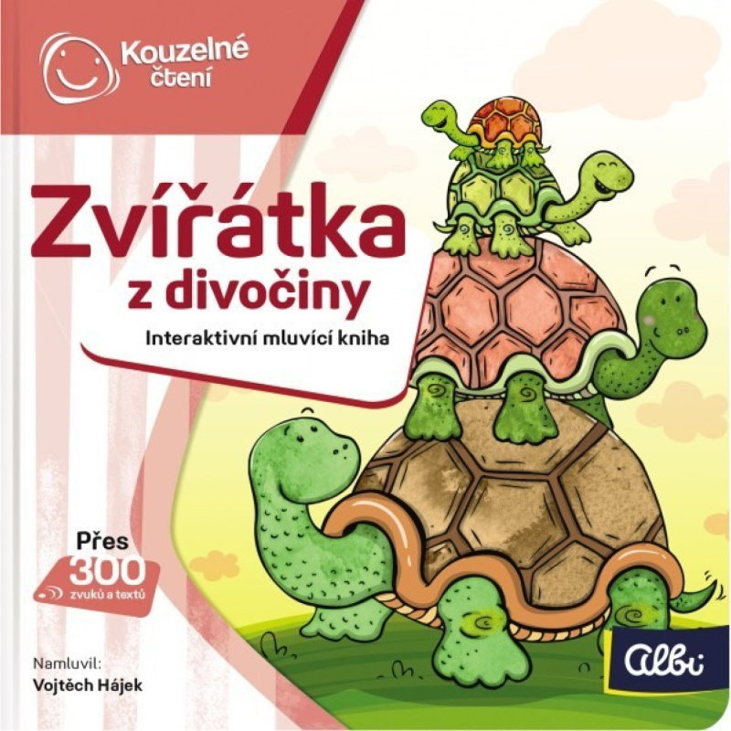 Kouzelné čtení - Zvířátka z divočiny minikniha