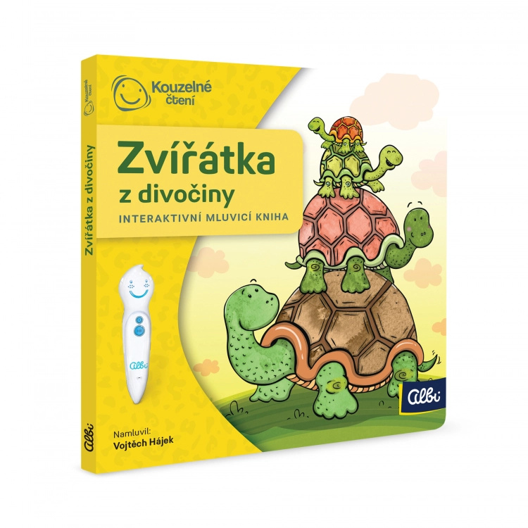 Kouzelné čtení - Zvířátka z divočiny minikniha