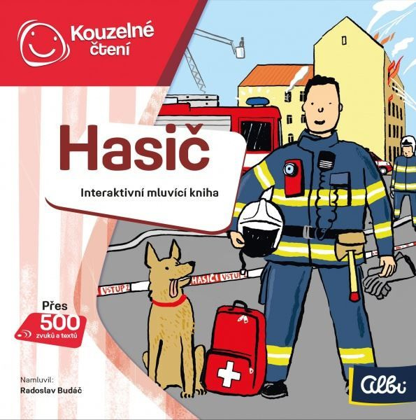 Kouzelné čtení - minikniha povolání Hasič
