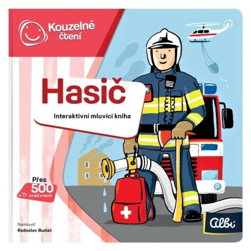 Kouzelné čtení - minikniha povolání Hasič