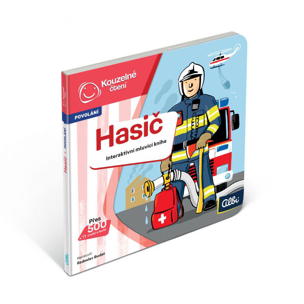 Kouzelné čtení - minikniha povolání Hasič