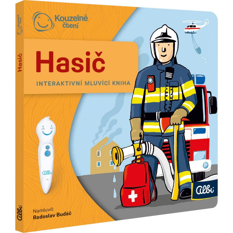 Kouzelné čtení - minikniha povolání Hasič