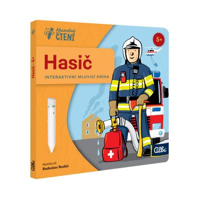 Kouzelné čtení - minikniha povolání Hasič
