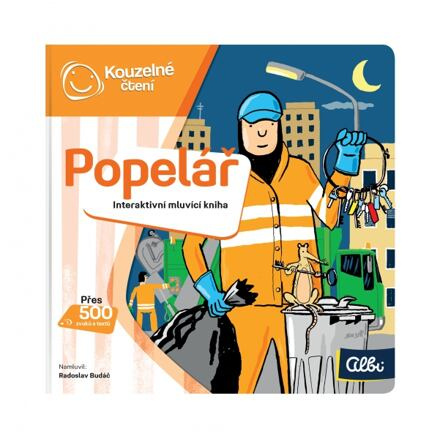 Kouzelné čtení - minikniha povolání popelář
