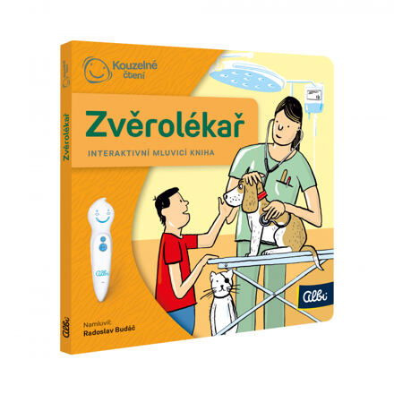 Kouzelné čtení - minikniha povolání zvěrolékař