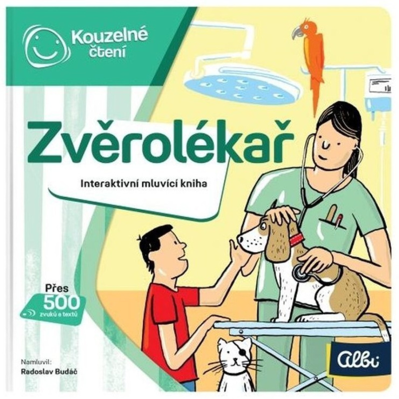 Kouzelné čtení - minikniha povolání zvěrolékař