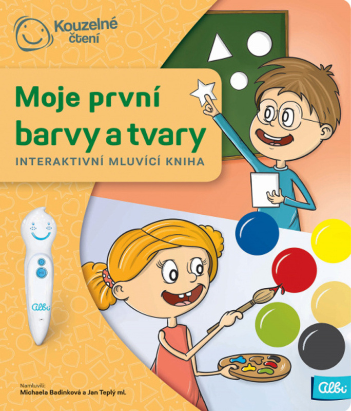 Albi Kouzelné čtení Kniha Moje první barvy a tvary