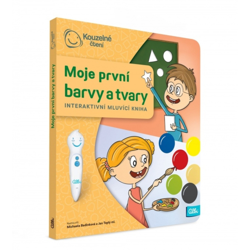 Albi Kouzelné čtení Kniha Moje první barvy a tvary