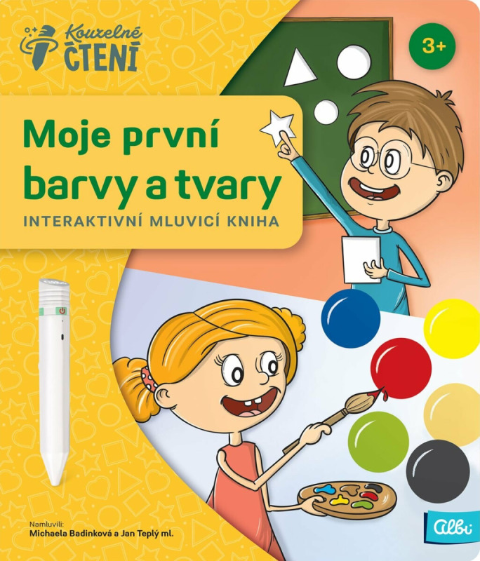Albi Kouzelné čtení Kniha Moje první barvy a tvary