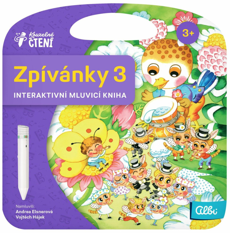 Albi Kouzelné čtení Minikniha Zpívánky 3