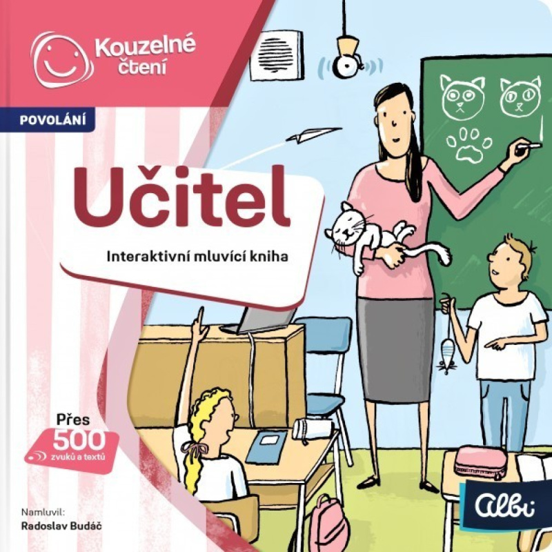 Kouzelné čtení - minikniha povolání Učitel
