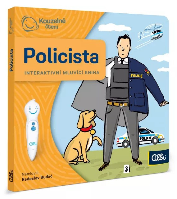 Kouzelné Čtení -  Minikniha povolání - Policista