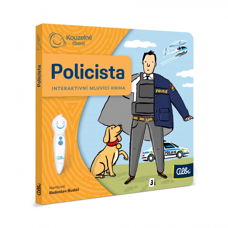 Kouzelné Čtení -  Minikniha povolání - Policista