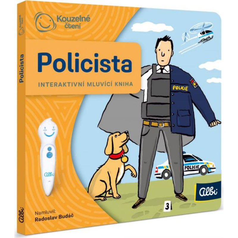 Kouzelné Čtení -  Minikniha povolání - Policista