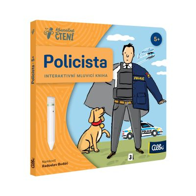 Kouzelné Čtení -  Minikniha povolání - Policista