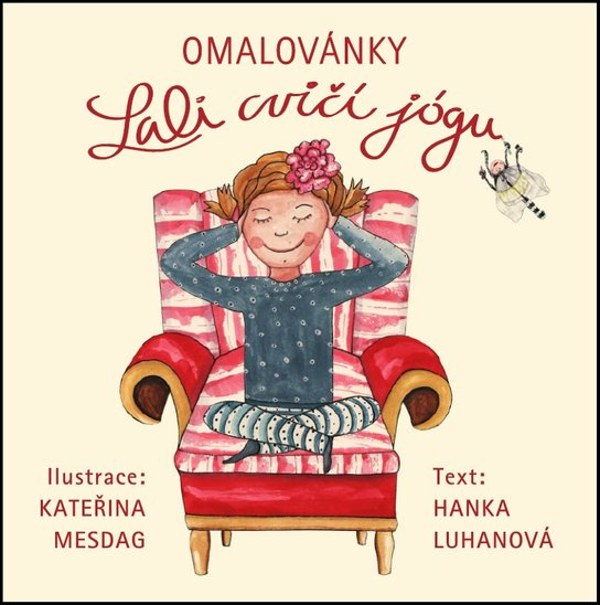 Omalovánky Lali cvičí jógu - Hana Luhanová