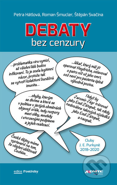 Debaty bez cenzury - Štěpán Svačina, Roman Šmucler, Petra Hátlová